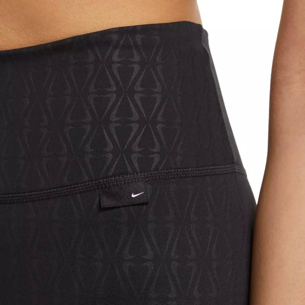 Nike One Luxe Mid-Rise Printed Leggings Small